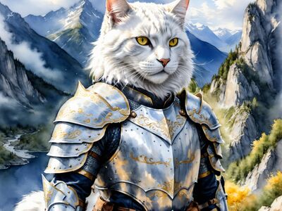 Cat Titan Knight